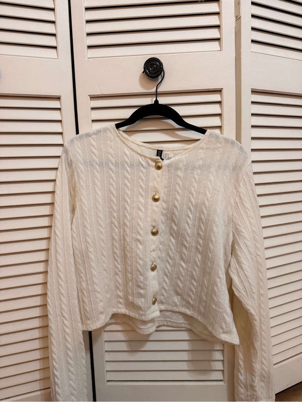 WOMENS CROPPED SWEATER SHIRT